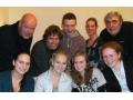 Staand v.l.n.r.: Dick van Vliet , Marcel Kooijman, Jasper Lanting, Mariëtte Kooijman en Karel van de Bosch. Zittend v.l.n.r.: Nicole Blok, Ieme Bijlhout, Romy Hoogendoorn en Yvette Lanting.